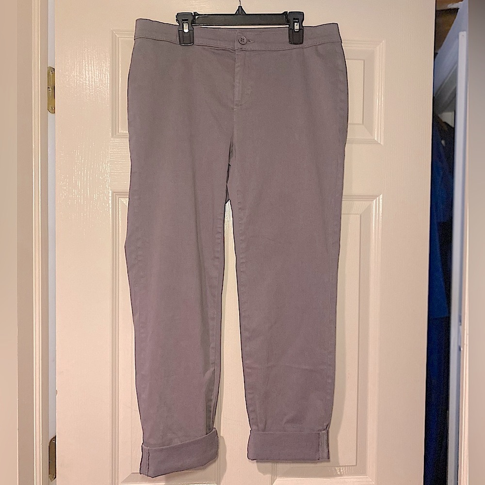 NWOT Lila Ryan x Stitch Fix Women’s Zuri Tapered Stretch Pants Fall Winter - Picture 4 of 7